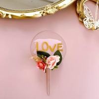 ราคา ป้ายวาเลนไทน์ ป้ายแต่งเค้ก ป้ายความรัก ป้ายตกแต่งเค้กวันวาเลนไทน์ ป้ายHappy Valentines (13970775608)
