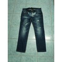 ราคา DSQUARED JEANS กางเกง ยีนส์ ขา ฟแต่งขาดเย็บซับสภาพใหม่เอว34ยาว 40 ปลา ยขา 6 5 (16424643634)