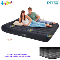 ราคา Intex ส่งฟรี ที่นอนเป่าลม ดูรา บีม 5 ฟุต ควีน มีที่หนุนหัวในตัว 1 52x2 03x0 25 ม รุ่น 64143 เป็นรุ่นใหม่ของ 66769 (694510974)
