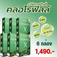 ราคา MiNE CHLOROPHYLL X มายน์ คลอโรฟิลล์ เอ็กซ์ ดีท็อก ดีท็อกซ์ Detox ลำไส้ อาหารเสริมช่วยขับถ่าย อาหารเสริมแก้ท้องผูก ล้างสารพิษ 6 กล่อง (16340699662)
