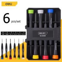 ราคา deli ไขควงเล็ก ไขควงซ่อมนาฬิกา ไขควงนาฬิกา ชุดไขควงซ่อมนาฬิกา ไขควงอเนกประสงค์ ไขควงงานละเอียด 6 ตัวชุด 6 สี (10368641488)