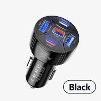 ราคา 65W 5พอร์ต USB ที่ชาร์จแบตในรถชาร์จเร็ว PD ชาร์จเร็ว QC 3 0 USB C อะแดปเตอร์ชาร์จในรถยนต์โทรศัพท์ในรถยนต์สำหรับ iPhone 14 Samsung 13 Xiaomi (21057358754)