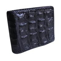 ราคา Very Nice Exotic Leather Nice US Style Bifold Wallet Made From Genuine Crocodile Leather Back Of Crocodile back Colour (454569106)