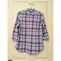 ราคา เสื้อเชิ้ตผู้หญิง ลายสก๊อต Uniqlo ส่งต่อ (21363724111)