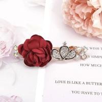 ราคา กิ๊บติดผมไข่มุกสไตล์เกาหลี สำหรับผู้หญิง กิ๊บติดผมแฟชั่น กิ๊บติดผมโลหะ มี 3 สีให้เลือก แดง ม่วง ชมพู สินค้าพร้อมส่งออกจาก กรุงเทพ (19535967677)