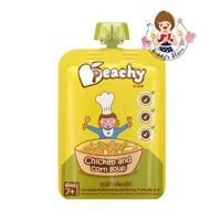 ราคา Peachy พีชชี่ ซุปข้าวโพดไก่ สำหรับเด็ก 7 เดือน 125g (433547884)
