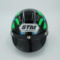 ราคา หมวกกันน็อกครึ่งใบ STM AC 10 Graphic Helmet by OOH Alai ขนาด M (20880934491)