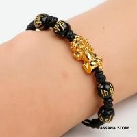 ราคา ปี่เซียะเรียกทรัพย์ ปี่เซียะเดี่ยว ด้ายดำปี่เซียะ พร้อมลูกปัดคาถาธิเบต ให้โชคลาภ ใครมีบูชาจะเรียกเงินทอง ค้าขายมั่งคั่ง ร่ำรวย ปี่เซียะเรียกทรัพย์ ปี่เซีย แก้ชงปี 62 (543438682)