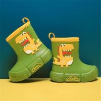 ราคา รองเท้าบูทกันฝนสำหรับเด็ก รองเท้ากันฝนสำหรับเด็กชายและเด็กหญิงกันน้ำน้ำหนักเบากันลื่นที่คลุมรองเท้ากันฝน (19224470864)