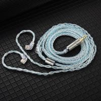 ราคา สายเฮดโฟนแบบมีสาย qkz T1 KZ สายอัพเกรดสายชุบเงิน8เส้นสายอัพเกรดหูฟัง HIFI 2Pin 0 75มม สายอัพเดทหูฟังดีเจ3 5มม (21341800910)