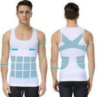 ราคา เสื้อกล้ามผู้ชายสีดำ สีขาว พยุงท้อง เก็บพุง หุ่นดูดี เสื้อยืดเก็บพุง กระชับหุ่น ลดหน้าท้อง ลดพุง มีไซส์ S XXL (526168630)