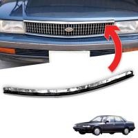 ราคา คิ้วฝากระโปรงหน้า คิ้วฝาหน้า รุ่น โตโยต้า โคโรน่า TOYOTA CORONA ST170 ST172 โฉมแป๊ะยิ้ม ปี 1987 1992 สีโครเมี่ยม 1 ชิ้น (15638408074)