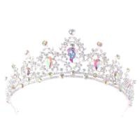 ราคา Retro การออกแบบที่ไม่เหมือนใคร Charming Bride Crown พลอยเทียมประกาย Zircon บุคลิกภาพสาววันเกิด Party เครื่องประดับผมแบบเจ้าหญิงมงกุฎเจ้าสาว Headband งานแต่งงาน Royal Crown (8901282405)