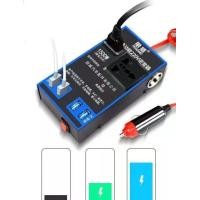 ราคา ตัวแปลงไฟในรถ แปลงไฟ 12V 24Vเป็น 220V แปลงไฟรถยนต์ แปลงไฟรถ12vเป็น220V ชาร์จในรถยนต์ เครื่องแปลงกระแสไฟรถยนต์ อินเวอร์เตอร์รถยนต์มัลติฟังก์ช (15077001100)