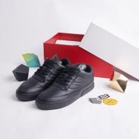 ราคา BIKK รองเท้าผ้าใบหนังแท้ รุ่น The Fool Black 39 44 (10843956267)