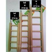 ราคา บันไดนกไซส์ S สะพานนก ของเล่นนก บันไดสำหรับสัตว์เลี้ยง บันไดแต่งกรง บันไดกระรอก บันไดชูการ์ ไซส์S (7055374961)