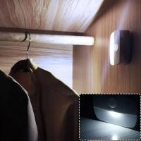 ราคา Yttdmen ไฟตู้ในครัวเซ็นเซอร์ตรวจจับการเคลื่อนไหว3ชิ้นแบตเตอรี่ไฟไฟ LED กลางคืนไร้สายไฟกลางคืนอุปกรณ์ตกแต่งห้องนอนสำหรับระเบียงห้องตู้เสื้อผ้า (21273687851)