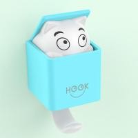 ราคา ตะขอติดผนัง น่ารัก แมวซ่อนในกล่อง ที่แขวนติดผนัง Cat Wall Hook (7223632834)