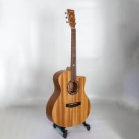 ราคา Kazuki โปร่ง 41 Top Solid รุ่น AKZ SOUL GA41C คอเว้า ไม้มาฮอค กระเป๋า (17575934923)