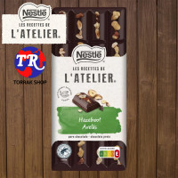 ราคา Nestle Latelier Dark Hazelnut Chocolate bar ดาร์คช็อกโกแลต ผสมเฮเซลนัท 150g (20535554241)