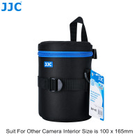 ราคา JJC หรูหรา กระเป๋าใส่เลนส์กล้องเลนส์กระเป๋าเลนส์กันน้ำกรณีปกอ่อนพอดีสำหรับ Canon Nikon Sony Tamron Olympus Fujifilm เลนส์กันน้ำตัวป้องกันเลนส์อุปกรณ์ถ่ายภาพ (21210267110)