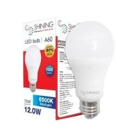 ราคา หลอดไฟ LED แพ็คคู่ SHINING A60 DAYLIGHT 5W 7W 9W 12W 15W GRANDHOMEMART (20729912110)