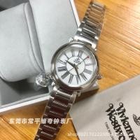 ราคา vivienne Vivienne Womens Broken Ice Blue Queen Mother Saturn นาฬิกาแฟชั่นสไตล์โรสเรด (20702100795)