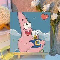 ราคา Nanafine Thai Shipping 20 20 ซม DIY ผ้าใบภาพวาดสีน้ำมันดิจิตอลภาพวาดสีน้ำมันที่มีคุณภาพสูงสี DIY การ์ตูนภาพวาดสีน้ำมันดิจิตอลภาพวาดสีน้ำมันมือวาดบรรจุภัณฑ์ (20918239506)