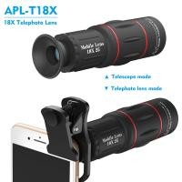 ราคา APEXEL 18X Zoom Far Distance Mobile Phone for Smartphone Universal Xiaomi Redmi Samsung efon Camera (20439548453)