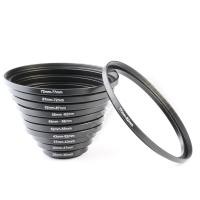 ราคา K F Concept 11pcs Metal Stepping Rings Step Up Ring Set 26 30MM 30 37MM 37 43MM 43 52MM 52 55MM 55 58MM 58 62MM 62 67MM 67 72MM 72 77MM 77 82MM Compatible with Canon Nikon DSLR Cameras Lens (989361844