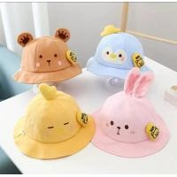 ราคา หมวกบักเก็ตเด็ก Bucket หน้าแฟนซี มีสายรัดคาง ขนาด 10เดือน 4 ปี (12909137156)