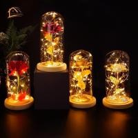 ราคา โคมไฟดอกไม้ โคมไฟดอกกุหลาบLED ของขวัญวันวาเลนไทน์ ของขวัญ (17796186320)