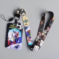 ราคา Nightmare Before Christmas Lanyard สำหรับคีย์ ID บัตรเครดิต Sampul Kartu Pass เครื่องรางห้อยโทรศัพท์สายรัดคอ Badge อุปกรณ์ตัวยึด (21170644661)