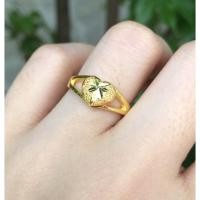 ราคา แหวนทองหุ้ม ลายหัวใจ หนักสองสลึง (16529991702)