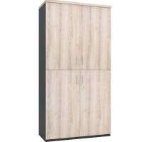 ราคา ตู้เอกสารสูงขนาด80x40x159Cm 4 บานเปิด ผิวเมลามีน ผิวเมลามีนกันน้ำ แข็งแรง ใช้งานสะดวก (18934536003)