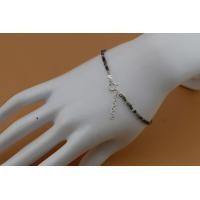 ราคา Silver thai Jewelry สร้อยคอลูกปัดหินทัวร์มาลีนสีดำ สร้อยข้อมือลูกปัดหินทัวร์มาลีนสีดำ ทำจากเงินแท้925 Black Tourmaline stone bead necklace Black Tourmaline stone bead bracelet Made from 925 sterling s