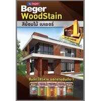 ราคา สีย้อมไม้ชนิดกึ่งเงา S 2901 สีไม้สักทอง BEGER สีย้อมไม้ (679232550)