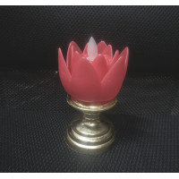 ราคา ดอกบัวไฟฟ้า 1คู่ เชิงเทียนไฟฟ้าดอกบัว เทียนLED เทียนปลอม เทียนใส่ถ่าน เทียนไฟฟ้า LED CANDLE ไม่รวม กระถางธูปไฟฟ้า ธูปไฟฟ้า ธูปLED ไม่รวม (4685552730)