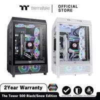 ราคา Thermaltake The Tower 500 Black Snow Mid Tower Chassis เคสคอมพิวเตอร์ (21327300671)