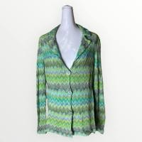 ราคา Missoni Style made in Italy เสื้อแขนยาวคอปกสไตล์แบรนด์ดัง (21259267629)