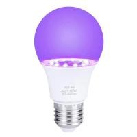 ราคา หลอดไฟ LED 9W แบล็คไลท์ E27หลอดไฟ LED UV ระดับ395nm UV ไฟ LED เรืองแสงสีร่างกายสำหรับดิสโก้ปาร์ตี้บาร์ (21357213805)