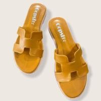 ราคา รองเท้าแตะ แบบสวม Hermes Size 36 45 ส้นแบน รองเท้าผู้หญิง แฟชั่น สีสวยสดใส สวมใส่สบาย พร้อมส่งคะ (18879320613)