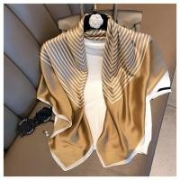 ราคา Aibins ผ้าพันคอผ้าไหมเทียม90เซนติเมตร 35 4X35 4นิ้ว WJ1006 W1ผ้าคลุมไหล่สี่เหลี่ยมผ้าฮิญาบ Bawal ขายส่ง (18985632949)