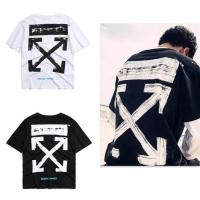 ราคา sweater Off White Men เสื้อยืด Graffiti โลโก้แขนสั้นเสื้อยืด Cal Tops Tees เสื้อผ้า (18300919986)