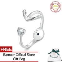 ราคา BAMOER แหวน925เงินสเตอร์ลิงเข็มทิศสมอปรับได้สำหรับ SCR935แฟชั่นสำหรับผู้หญิงเครื่องประดับของขวัญ (18616235357)