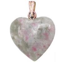 ราคา Ruby in Fledspar Heart Pendant จี้หัวใจทับทิมในเฟลด์สปาร์ 16mm (20928592523)