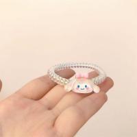 ราคา ยางรัดผมแบบเกลียว Sanrio ลายการ์ตูนยางรัดผมความยืดหยุ่นสูง เครื่องประดับผม มี 5 ลาย สินค้าพร้อมส่ง (20847687546)