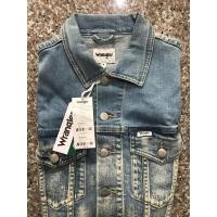 ราคา Wrangler แจ็คเก็ตหญิง ผ้ายืดนิด ทรงครอป สีฟอก ใส่สบาย ของแท้จากช็อป (19179405609)