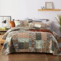 ราคา Cotton100 ผ้าฝ้าย ผ้าคลุมเตียงวินเทจ ขนาด 7 8 ฟุต ผืนใหญ่ (15683762698)