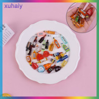 ราคา xuhaiy 10ชิ้นบ้านตุ๊กตา1 12ขวดไวน์จำลองขวดตุ๊กตาของเล่นเด็ก (20910603523)